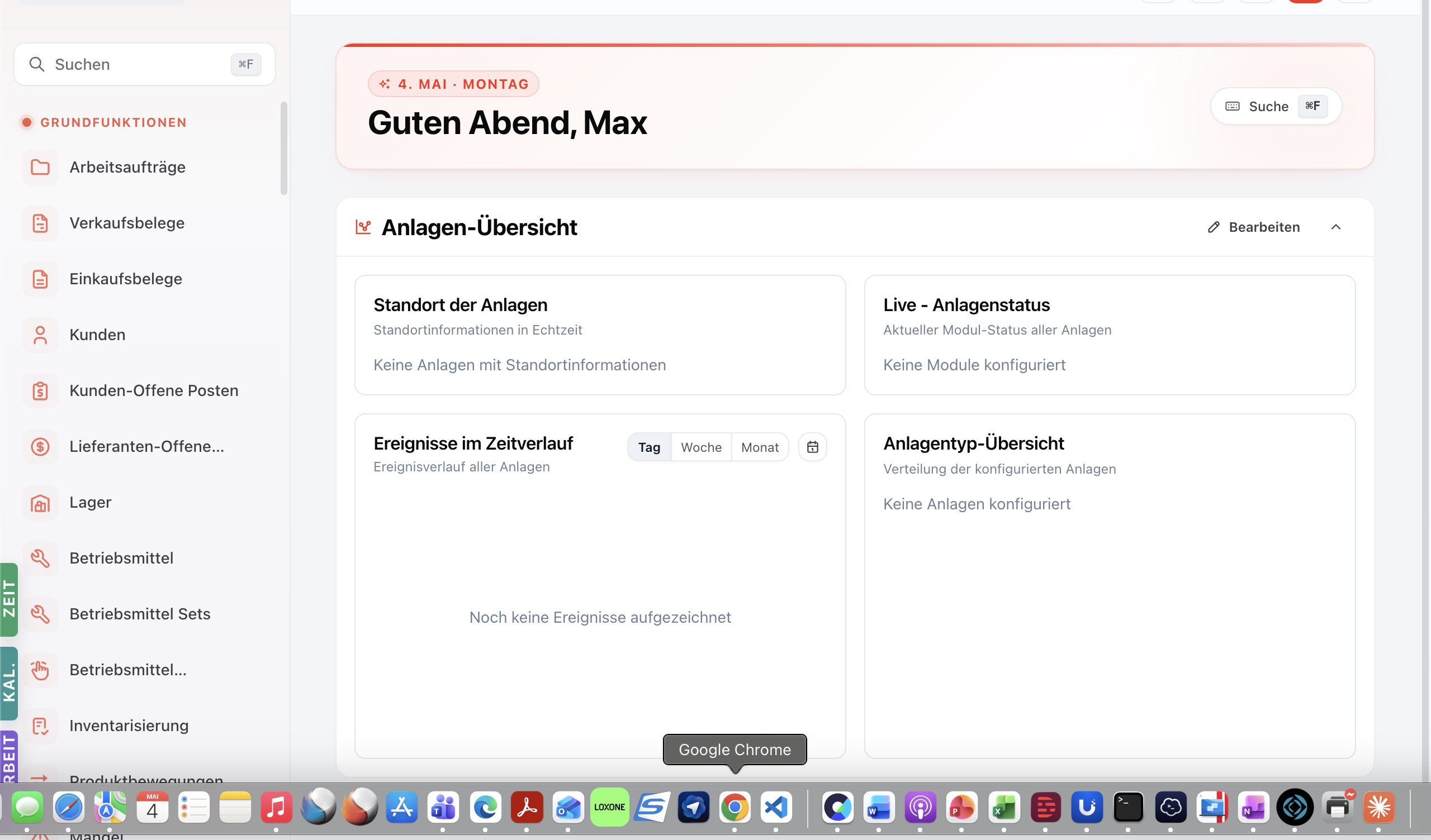 Customer-Detail Tab Produkt-Sonderkonditionen — kunden-spezifische Preise und Rabatte.